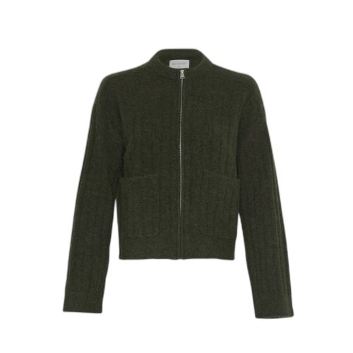 Cardigan zippé femme Moss Copenhagen Gertrude Nenaya