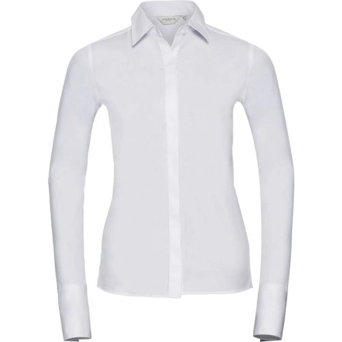 Russell Athletic Dames ultimate stretch shirt met lange mouwen