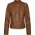 Vero Moda Vmfavodona coated jacket cognac