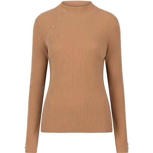 Esqualo Sweater f24-07526 brandy