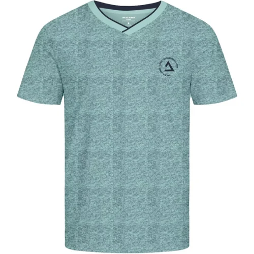 Jack & Jones Jcocontrast tee ss v-neck