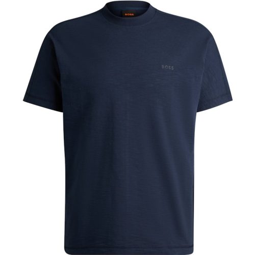 BOSS Orange Polo korte mouw Blauw Te_Denim 10262458 01 50519728/482