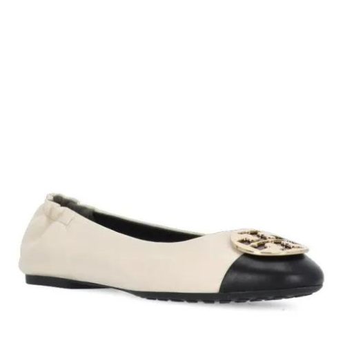 Tory Burch Loafers – Claire Ballerinas in beige