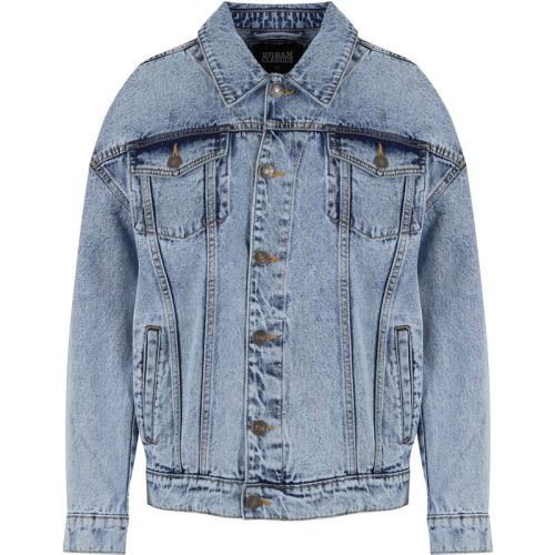 Urban Classics Dames 90s denim oversized jas