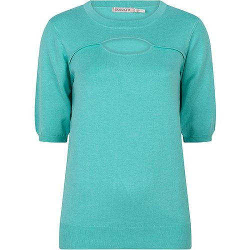 Esqualo Sweater sp24-07005 pool blue