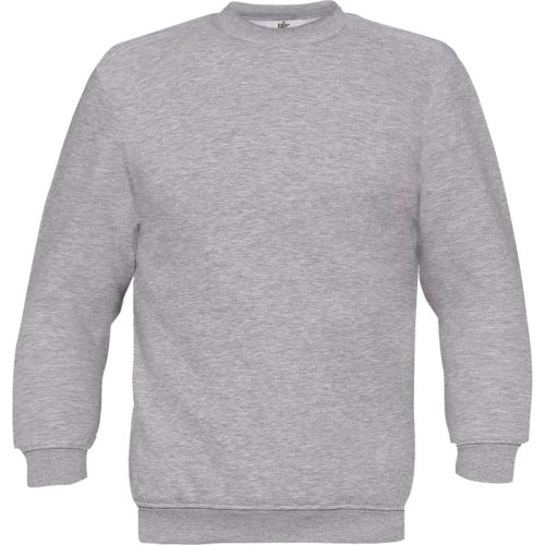 B and C B&c uniseksekset in modern cut crew neck sweatshirt