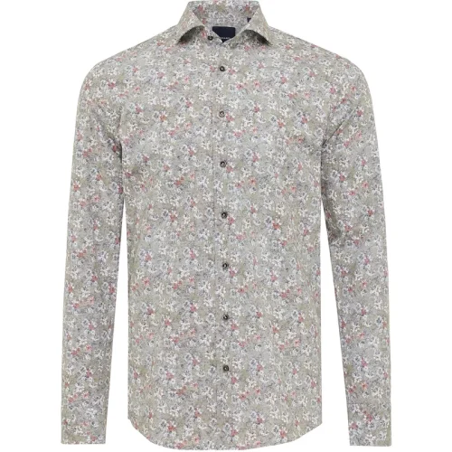 Tresanti Doriano | shirt met getekende bloemen |