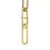 Fossil Kettingen – Heritage D-Link Glitz Stainless Steel Y-Neck Neckl in gold