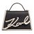 Karl Lagerfeld Crossbody bags – K/Signature 2.0 Sp Sm Cb in wit