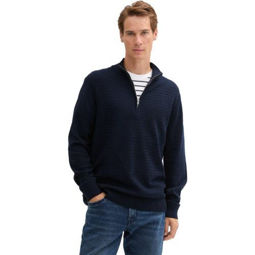 Tom Tailor Structure mix knit troyer