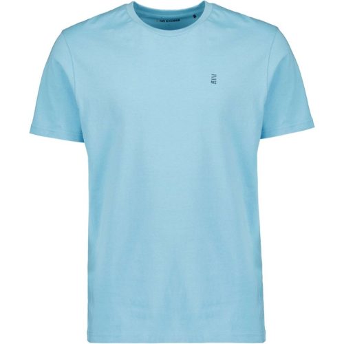 No Excess T-shirt korte mouw ronde hals basic aqua