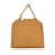 Stella McCartney Totes & shoppers – Beige Eco Shaggy Deer Tote in bruin