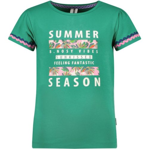 B.Nosy Meisjes t-shirt summer season basil