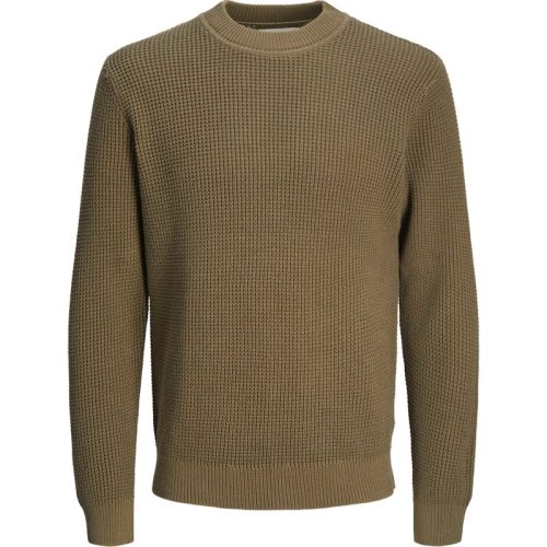 Jack & Jones jprccviggo waffle knit crew neck 12259671 sea turtle