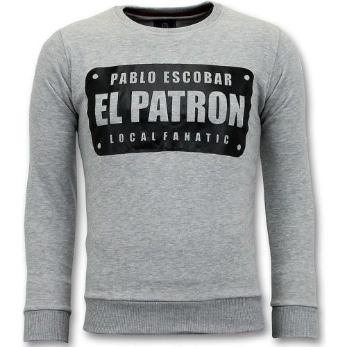 Local Fanatic Sweater pablo escobar el patron