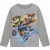 Minymo Jongens shirt paw patrol licht grijze melange