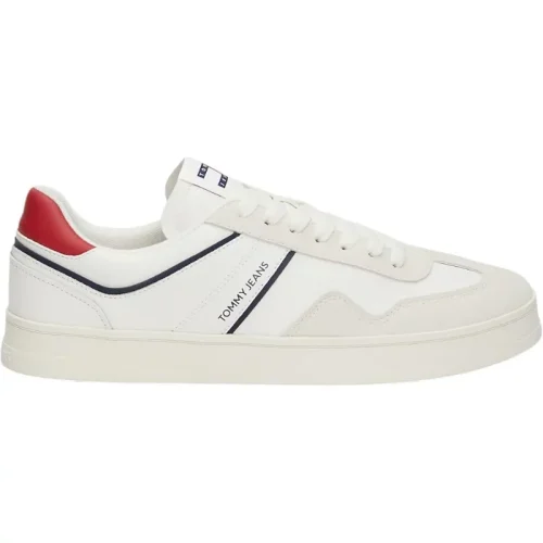 Tommy Hilfiger Retro suède sneaker met cupsole