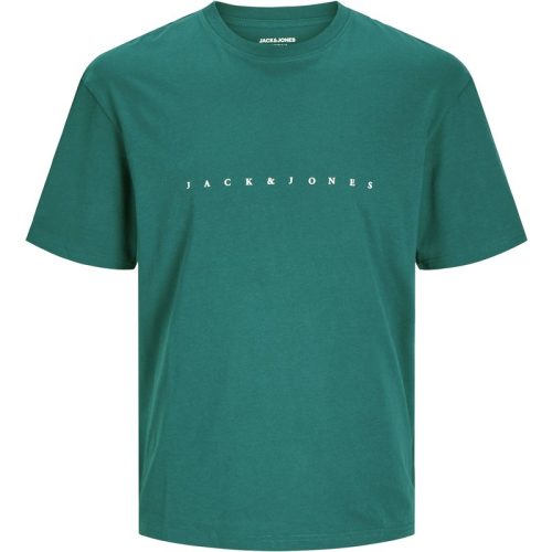 Jack & Jones Plus size heren t-shirt jjestar teal