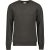 No Excess Pullover crewneck 2 coloured stripe grey melange