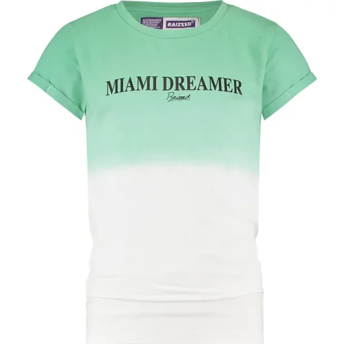 Raizzed Meiden t-shirt alexandria pastel leaf