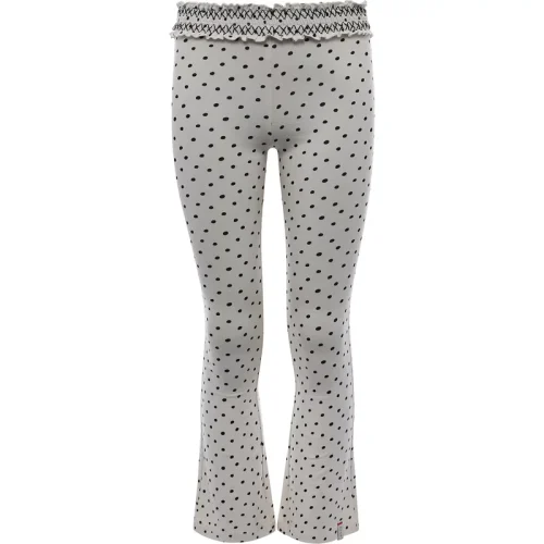 Looxs Revolution Meisjes flair broek fancy dot cream