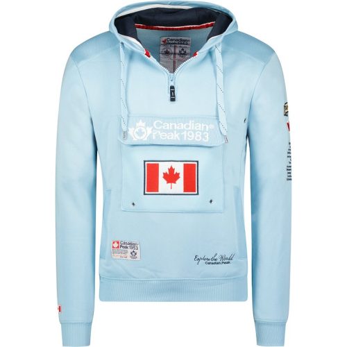 Canadian Peak heren anorak trui galapagos sky blue