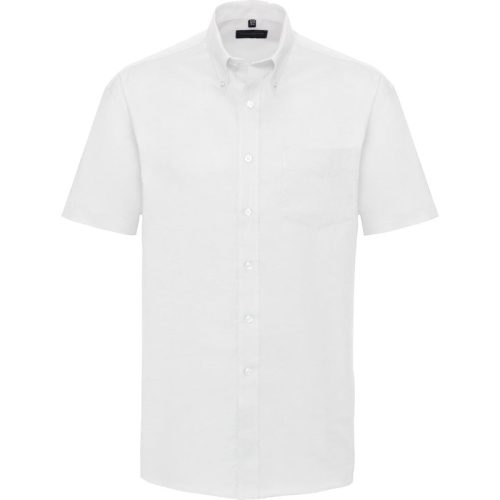 Russell Athletic Collectie heren korte mouw easy care oxford shirt