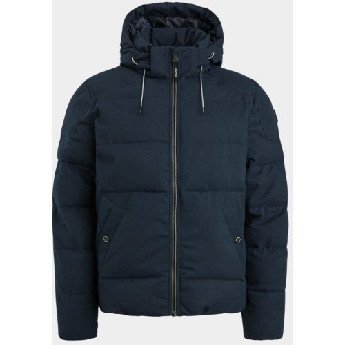 Falke Vanguard winterjack blauw hooded jacket wooltech roost vja2309180/5281