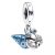 Pandora Charms – Glow-in-the-dark Hermit Crab Dangle Charm in light blue