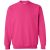 Gildan Unisex adult sweatshirt met zware mouwenhals