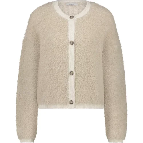 Nukus Fw24097 9 mandy cardigan sand