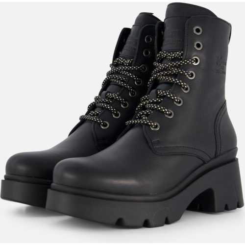 Panama Jack Panama Jack Porty B1 Veterboots zwart Leer