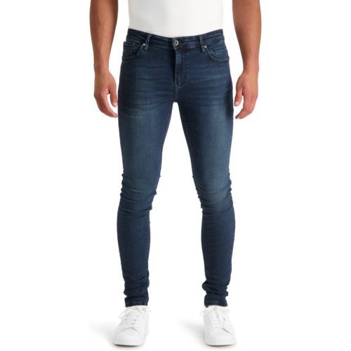 Purewhite W0100 the jone blue denim