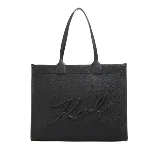 Karl Lagerfeld Totes & shoppers – K/Skuare Lg Tote Grainy in zwart