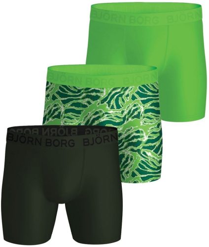 Bjorn Borg Performance Boxers 3-Pack Groen