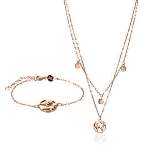 Ketting en armband set Amelia Parker Wanderlust