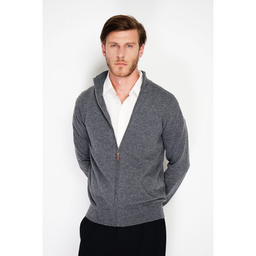 William de Faye Vest dark gray