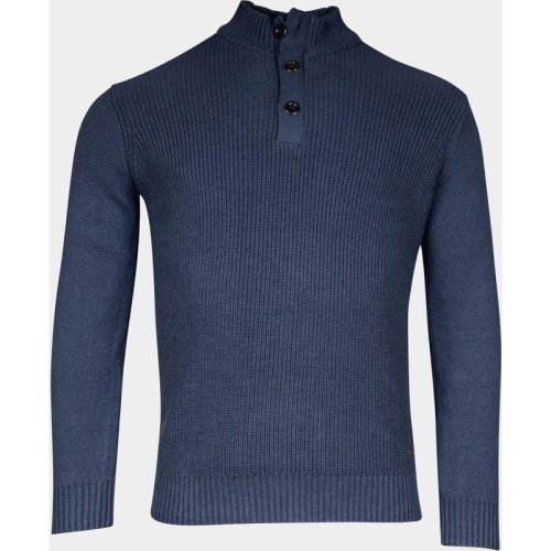 Baileys Half Zip Blauw Pullover 1/2 Zip/Buttons 428436/675