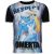 Local Fanatic Respect omerta digital rhinestone t-shirt