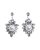 Simone Rocha Oorbellen – Double Ended Crystal Crest Earrings in silver