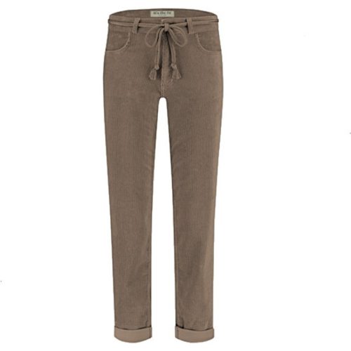 Para Mi Broek bobby cord khaki