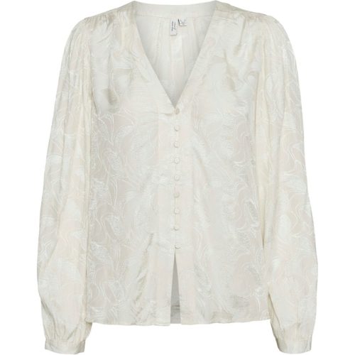 Vero Moda Vmmola ls shirt wvn btq off-white