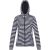 Regatta Dames bayla contrast gestreepte full zip hoodie