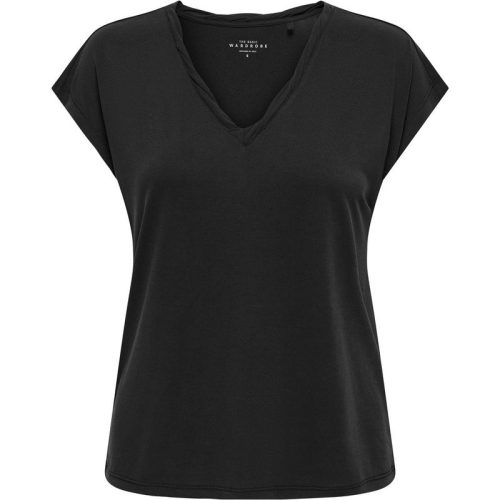 Only Onlhannah s/s v-neck top cc jrs