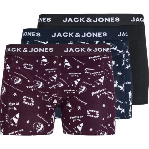 Jack & Jones Heren boxershorts trunks jacsnowflake 3-pack