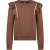 B.Nosy Meisjes sweater babet walnut