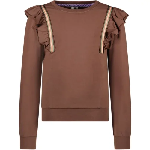 B.Nosy Meisjes sweater babet walnut