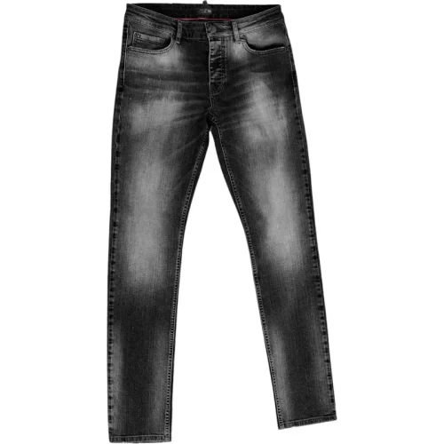 AB Lifestyle Monaco denim (regular fit) zwart