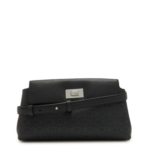 Calvin Klein Hobo bags – Calvin Klein Push Schwarze Schultertasche K60K6121 in zwart