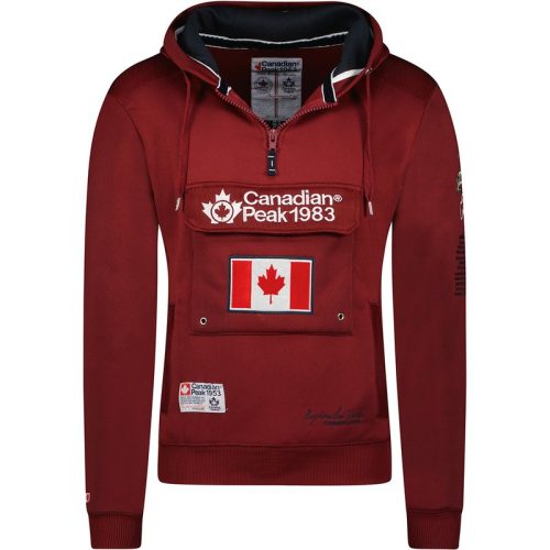 Canadian Peak heren anorak trui galapagos bordeaux